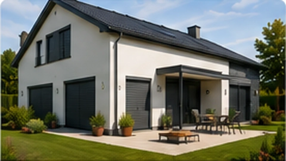 Rollläden am modernen Neubau – Beispiel für Rollläden