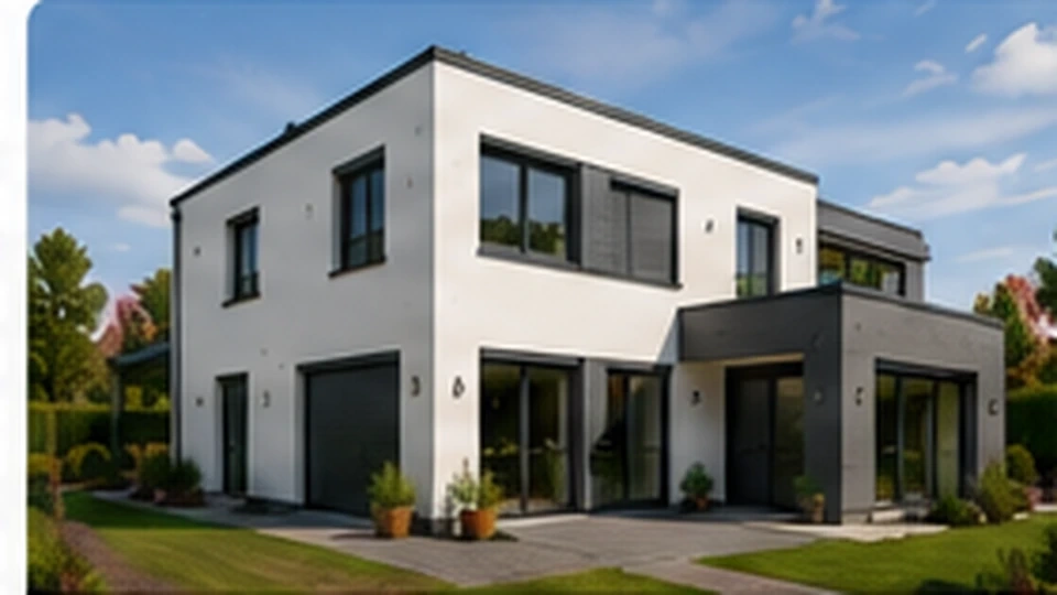 Rollläden an einer modernen Stadtvilla – Beispiel für Rollläden