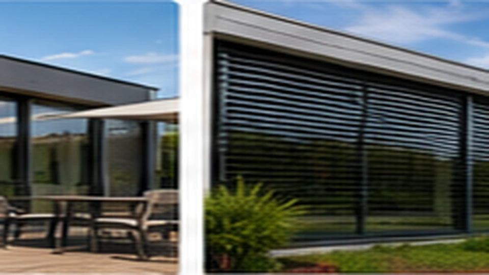 Sichtschutz am Bungalow – Beispiel für Sicht- & Sonnenschutz