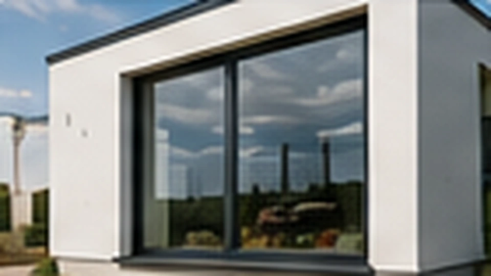 Fenster im modernen Neubau – Beispiel für Fenster