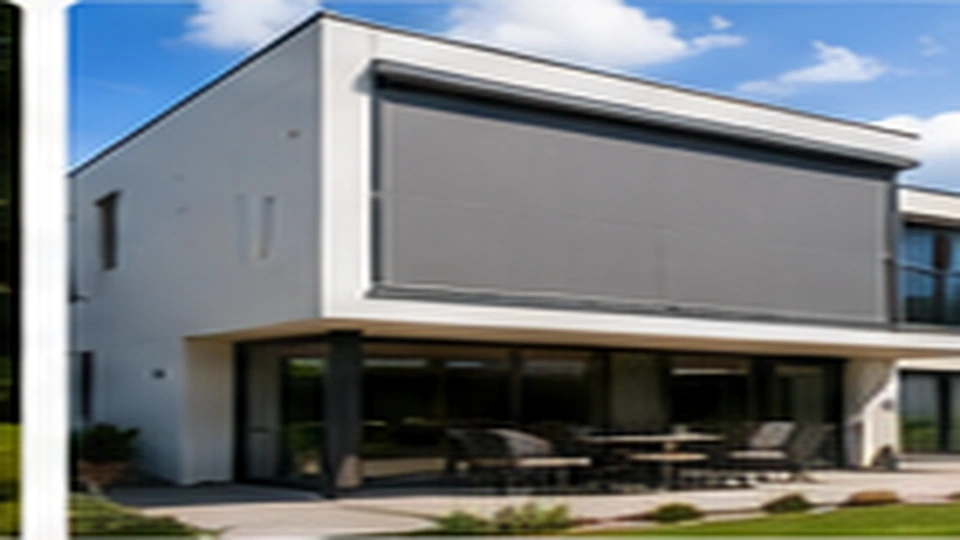 Sichtschutz im Neubau – Beispiel für Sicht- & Sonnenschutz